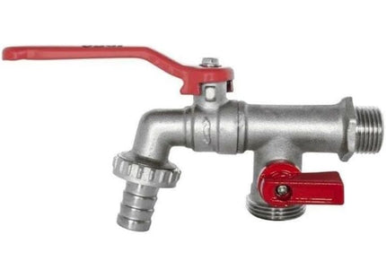 IDRO-BRIC RUBINETTO DA ESTERNO CON ATTACCO DOPPIO DA 1/2"