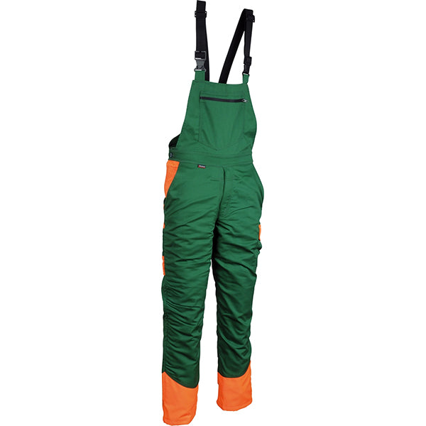 COFRA PETTORINA SECURE CUT ANTITAGLIO DA BOSCAIOLO VERDE/ARANCIO TG.L