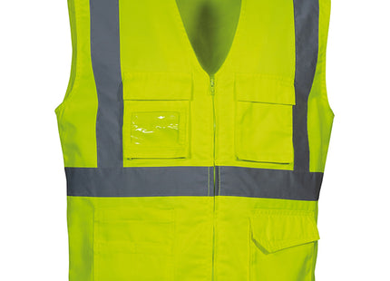 COFRA GILET ALTA VISIBILITA' SEKI COLORE GIALLO FLUO