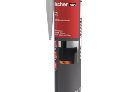 FISCHER SIGILLANTE REFRATTARIO DA -20 A 1200° SR-NE NERO ML300