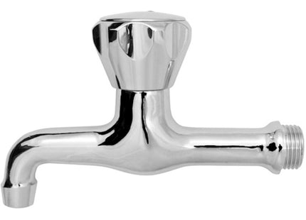IDRO-BRIC RUBINETTO PROLUNGATO CROMATO DA 1/2"