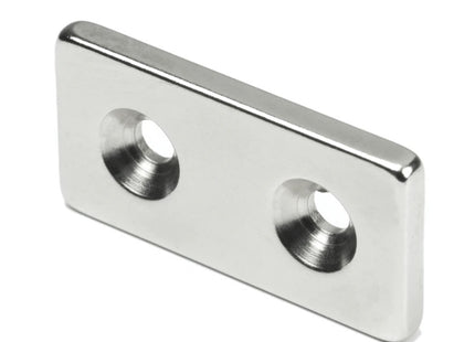 SM MAGNETE MM40X20 FORI D.MM4,5 H.MM4 FORZA KG12 NICHELATO