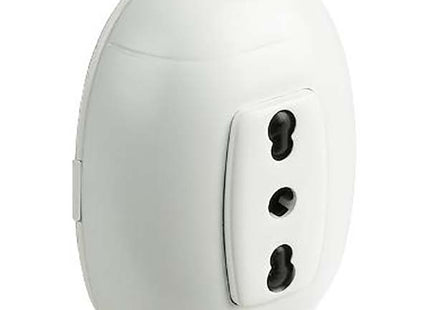BTICINO OVAL PRESA BIPASSO 2P+T 10/16A BIANCO*