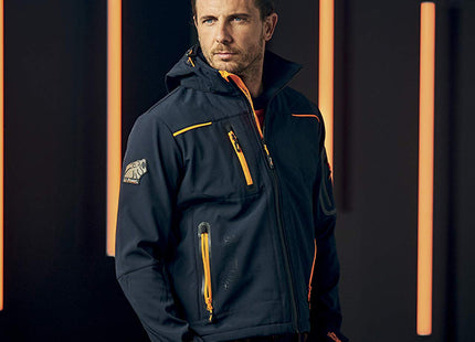 U-POWER GIACCA TECNICA IN SOFTSHELL SPACE COLORE DEEP BLUE