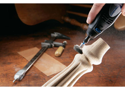 DREMEL ART.   512S SPAZZOLE IN FIBRA GR.320 D.MM25 EZ SPEEDCLIC PZ2