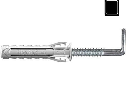 FISCHER TASSELLI IN NYLON CON GANCIO PIATTO WDS K IN BLISTER