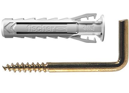 FISCHER TASSELLI IN NYLON CON GANCIO PER QUADRI SX PLUS 4 G K CONF.PZ10