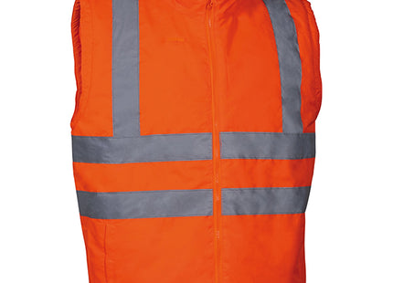 COFRA GIACCA ALTA VISIBILITA' TELSEN 3 IN 1 ARANCIO FLUO/NAVY