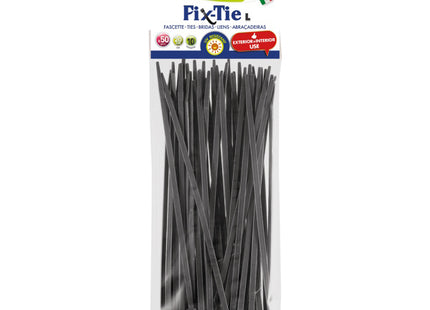 TENAX FASCETTE MULTIUSO ART. FIX-TIE COLORE NERO
