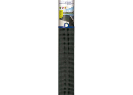 TENAX RETE QUADRA 10 IN PLASTICA MULTIUSO ANTRACITE CONF.DA MT1,0X5