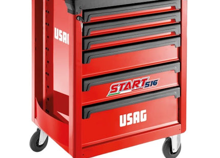 USAG  516 ST6MA CARRELLO START ASSORTIMENTO AUTORIPARAZIONE ROSSO