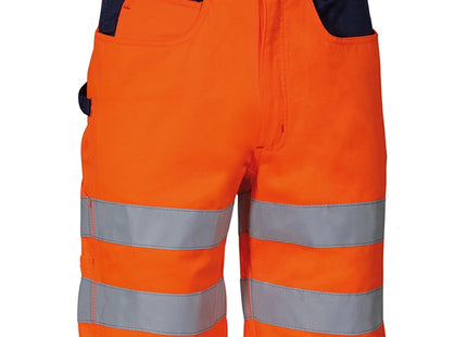 COFRA PANTALONCINO ALTA VISIBILITA' VISIBLE COLORE ARANCIO FLUO