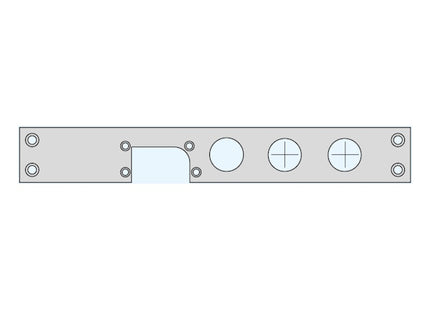 ASSA ABLOY FRONTALE PER INCONTRO ELETTRICO PER BLINDATO