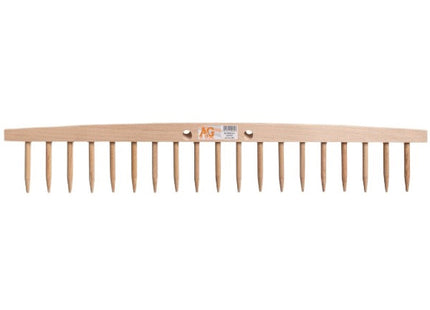 A&G RASTRELLO IN LEGNO PER FIENO A 19 DENTI LARGHEZZA CM70