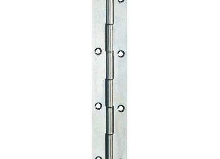 ALDEGHI ART.1208IN-PI CERNIERA A METRAGGIO CON FORI INOX