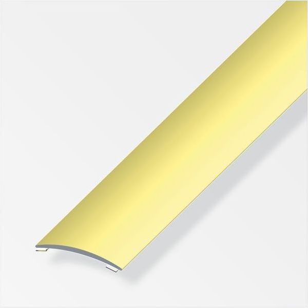 ALFER PROFILO DI RACCORDO AUTOADESIVO ALLUMINIO OTTONE MM40X5 MT1