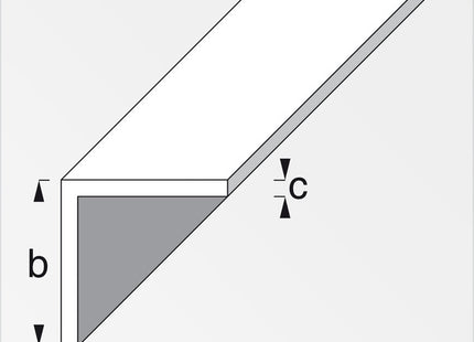 ALFER ANGOLARE LATI UGUALI ACCIAIO LAMINATO A FREDDO MT.2