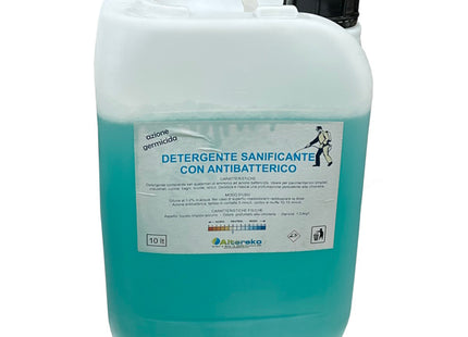 ALTEREKO DETERGENTE SANIFICANTE IGIENIZZANTE ANTIBATTERICO TANICA LT10