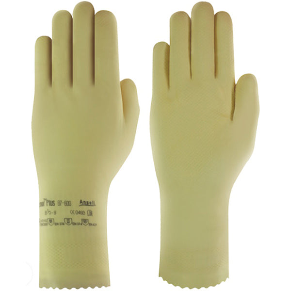 GUANTI ANSELL MOD. ALPHATEC IN LATTICE COLORE NATURALE