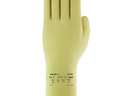 GUANTI ANSELL MOD. ALPHATEC IN LATTICE COLORE NATURALE