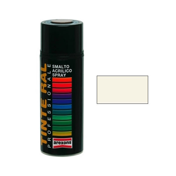 AREXONS SMALTO ACRILICO BIANCO PERLA LUCIDO RAL 1013 SPRAY ML400*