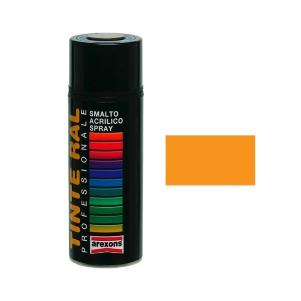 AREXONS SMALTO ACRILICO GIALLO CROMO LUCIDO RAL 1007 SPRAY ML400*