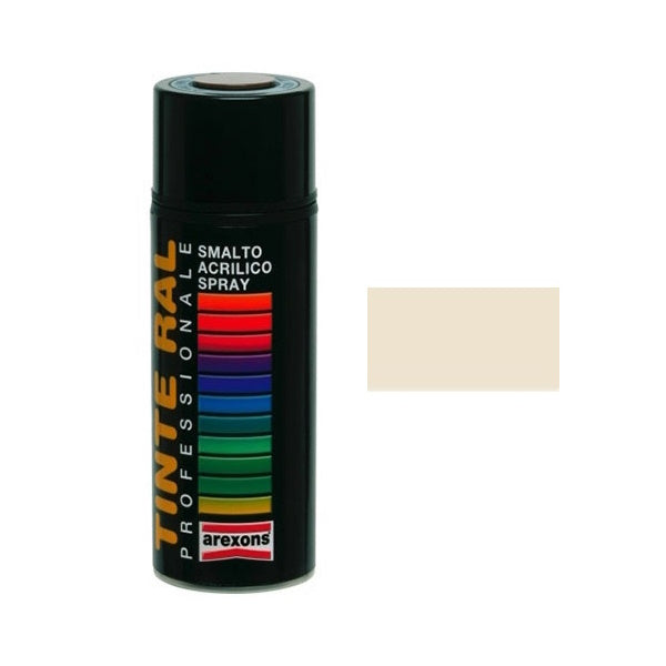 AREXONS SMALTO ACRILICO AVORIO CHIARO RAL 1015 SPRAY ML400*