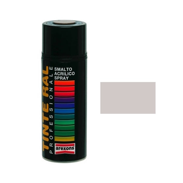 AREXONS SMALTO ACRILICO GRIGIO SELCE RAL 7032 SPRAY ML400*