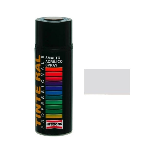 AREXONS SMALTO ACRILICO GRIGIO POLVERE RAL 7037 SPRAY ML400