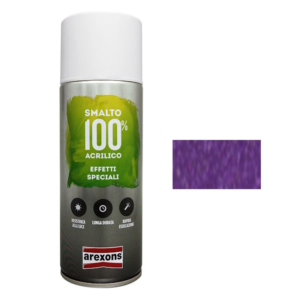 AREXONS SMALTO ACRILICO EFFETTO DIAMANTATO LILLA SPRAY ML400*