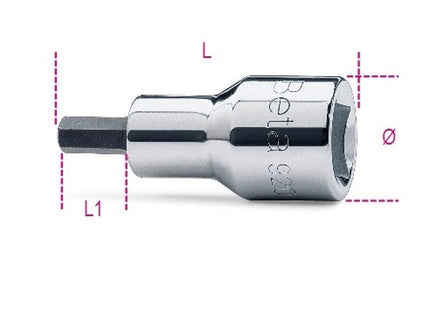 BETA   920PE CHIAVE A BUSSOLA A MANO 1/2" MASCHIO ESAGONALE