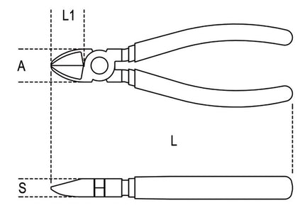 BETA  1082BM TRONCHESE A TAGLIENTI DIAGONALI