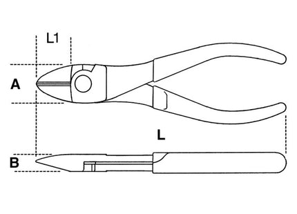 BETA  1084MQ TRONCHESE A TAGLIENTI DIAGONALI ISOLATA 1000V MM200