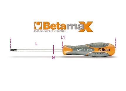 BETA  1297TX GIRAVITE PER VITI TORX