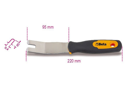 BETA  1479U/32 LEVAPIOLI LAMA INOX
