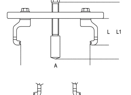 BETA  1529 ESTRATTORE PER PULEGGE MULTIGOLA