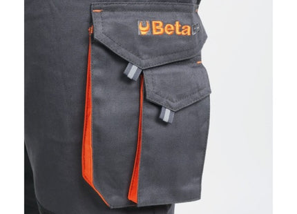 BETA  7900G PANTALONI DA LAVORO MULTITASCHE COLORE GRIGIO