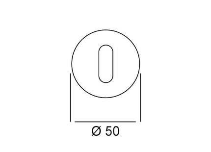 GHIDINI BOCCHETTA MINNY D.MM50 FORO PATENT IN NYLON