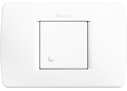 BTICINO LUNA KIT PREMONTATO DEVIATORE 2 MODULI*
