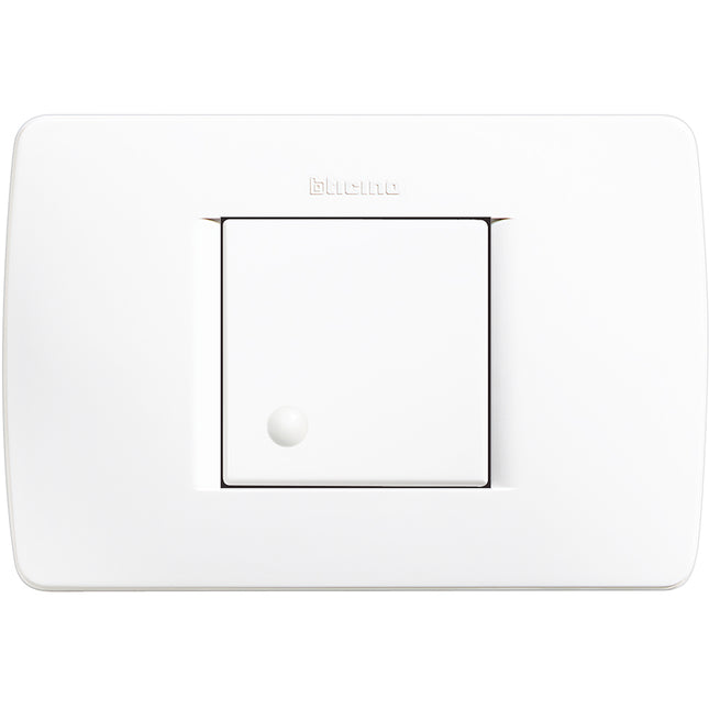 BTICINO LUNA KIT PREMONTATO DEVIATORE 2 MODULI*