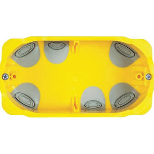 BTICINO SCATOLA DA INCASSO PER CARTONGESSO COLORE GIALLO