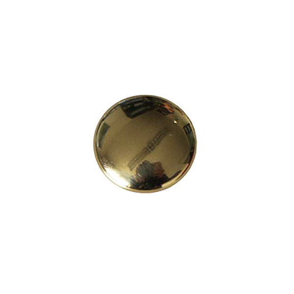 CAL POMOLO PER MOBILI PIATTO IN OTTONE LUCIDO D.MM26
