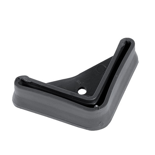 MARGOM PUNTALE CALZANTE PER ANGOLARI IN PLASTICA NERA MM35X35