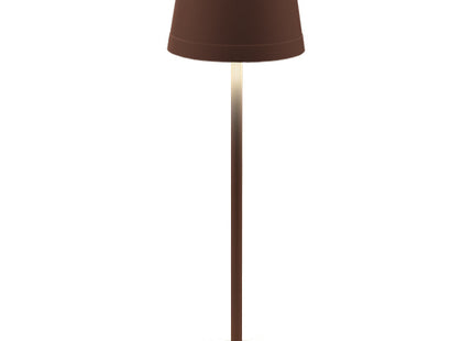CENTURY LAMPADA DA TAVOLO LED LUME PLUS RICARICABILE CORTEN