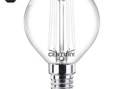 CENTURY LAMPADINA LED INCANTO WHITE SFERA 230V 4,5W E14 2700K 470LM