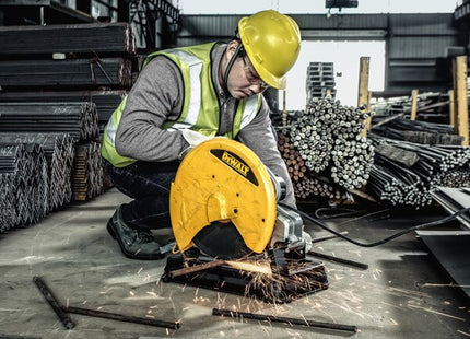 DEWALT TRONCATRICE FERRO D28730-QS DISCO ABRASIVO D.MM355 POTENZA 2300W