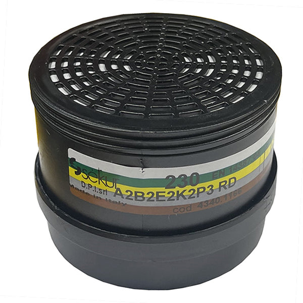 DPI FILTRO SERIE 230 A2B2E2K2 P3 R D POLIVALENTE COMBINATO*