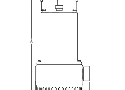 COMEX ELETTROPOMPA SOMMERSA MOD. VORTEX 100 SS 304 INOX AISI 304