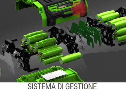 EGO BATTERIA BA2242T 56 VOLT POTENZA 4,0AH AL LITIO