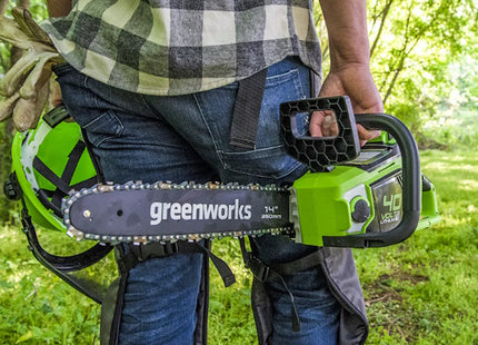 GREENWORKS MOTOSEGA GD40CS15 40V SENZA CARICABATTERIA E BATTERIA*